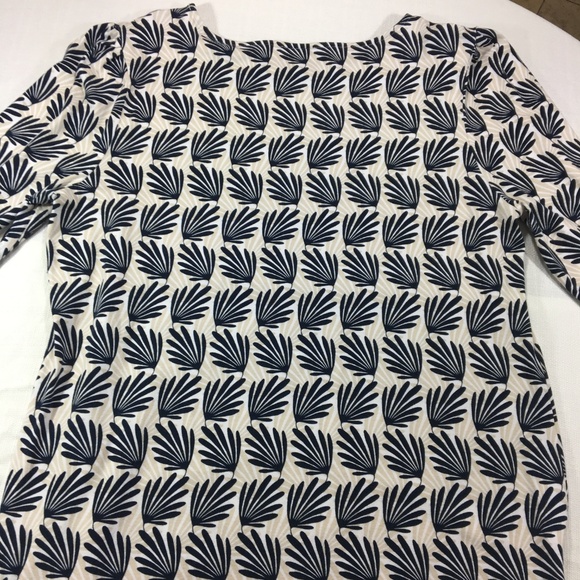 Ann Taylor Factory Long Sleeve Leaf Design Shirt L - Picture 7 of 7